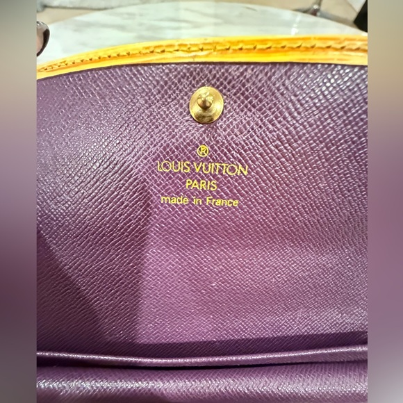 Louis Vuitton Vibrant Yellow & purple passport hold/wallet - lakers colorway - Picture 7 of 13